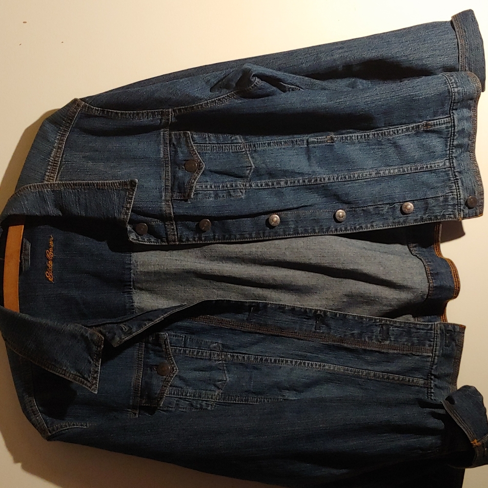Eddie Bauer Stretch Denim Jacket XXL
